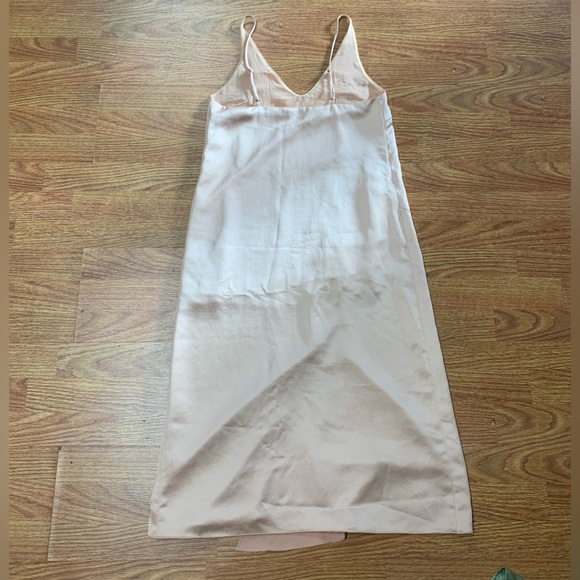 Tibi Celestial Sleeveless Slip Dress Rose - Picture 4 of 6